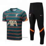 Tracksuit Liverpool Short Sleeve 2022 Green