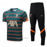 Tracksuit Liverpool Short Sleeve 2022 Green