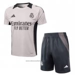Tracksuit Real Madrid Short Sleeve 2024-2025 Rosa Claro - Shorts