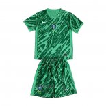 Brazil Third Goalkeeper Shirt Kids 2024