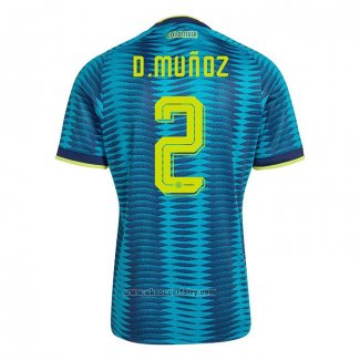 Colombia Player Daniel Munoz Away Shirt 2026