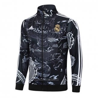 Jacket Real Madrid Dragon 2024-2025 Black