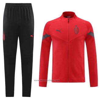 Jacket Tracksuit AC Milan 2022-2023 Red