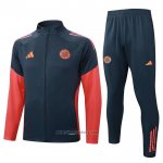 Jacket Tracksuit Bayern Munich 2025-2026 Grey Orange