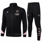 Jacket Tracksuit Paris Saint-Germain Jordan Kids 2024-2025 Black