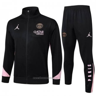 Jacket Tracksuit Paris Saint-Germain Jordan Kids 2024-2025 Black