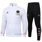 Jacket Tracksuit Paris Saint-Germain Jordan Kids 2024-2025 White
