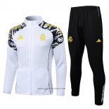 Jacket Tracksuit Real Madrid Kids 2025-2026 White