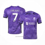 Liverpool Player Luis Diaz Third Shirt 2023-2024