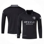 Manchester City Away Shirt Long Sleeve 2025-2026
