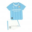 Manchester City Home Shirt Kids 2023-2024