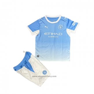 Manchester City Home Shirt Kids 2026-2027