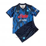 Napoli Ea7 Third Shirt Kids 2021-2022