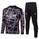 Sweatshirt Tracksuit Paris Saint-Germain 2025-2026 Black Pink