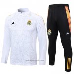 Sweatshirt Tracksuit Real Madrid 2024-2025 White