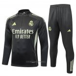 Sweatshirt Tracksuit Real Madrid 2025-2026 Grey Green