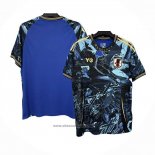 Thailand Japan Y-3 Anime Shirt 2025-2026 Blue