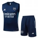 Tracksuit Arsenal Without Sleeves 2025-2026 Blue White