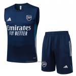 Tracksuit Arsenal Without Sleeves 2025-2026 Blue White