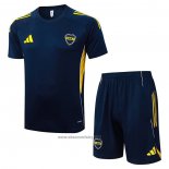 Tracksuit Boca Juniors Short Sleeve 2025-2026 Blue - Shorts