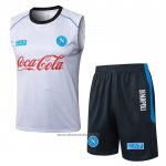 Tracksuit Napoli Without Sleeves 2025-2026 White