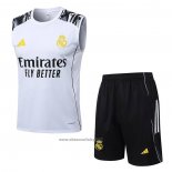 Tracksuit Real Madrid Without Sleeves 2025-2026 White