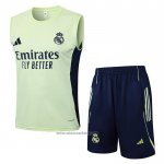 Tracksuit Real Madrid Without Sleeves 2025-2026 Green