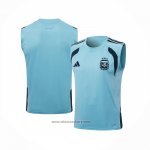 Training Shirt Argentina Without Sleeves 2025-2026 Blue