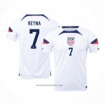 United States Player Reyna Home Shirt 2022