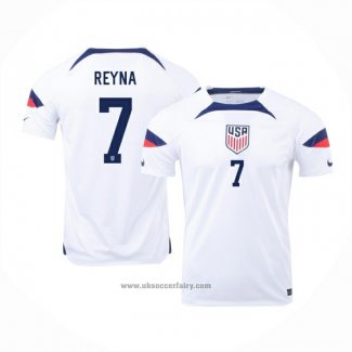 United States Player Reyna Home Shirt 2022