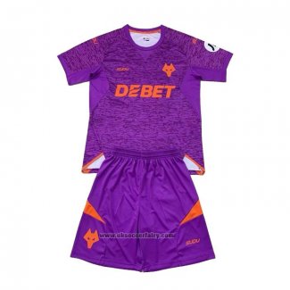 Wolves Third Goalkeeper Shirt Kids 2024-2025