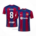 Barcelona Player Pedri Home Shirt 2023-2024