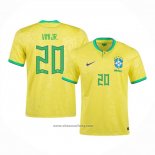 Brazil Player Vini Jr. Home Shirt 2022