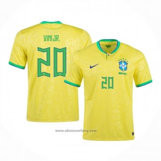 Brazil Player Vini Jr. Home Shirt 2022