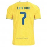 Colombia Player Luis Diaz Home Shirt 2026