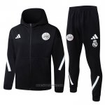 Hooded Tracksuit Ajax 2025-2026 Black