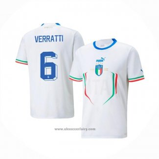 Italy Player Verratti Away Shirt 2022