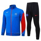 Jacket Tracksuit Barcelona Kids 2025-2026 Blue Red