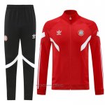 Jacket Tracksuit Bayern Munich Kids 2024-2025 Red White