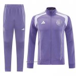 Jacket Tracksuit Manchester United 2025-2026 Purple