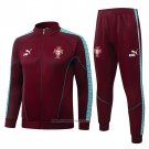 Jacket Tracksuit Portugal Kids 2026-2027 Red