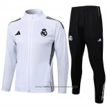 Jacket Tracksuit Real Madrid Kids 2025-2026 White
