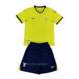 Lazio Away Shirt Kids 2024-2025
