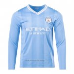 Manchester City Home Shirt Long Sleeve 2023-2024
