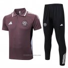 Polo Set del Manchester United 2025-2026 Brown