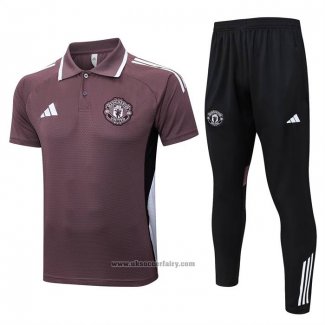 Polo Set del Manchester United 2025-2026 Brown