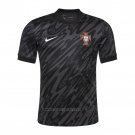 Portugal Goalkeeper Shirt 2024 Black