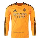 Real Madrid Away Shirt Long Sleeve 2024-2025
