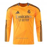 Real Madrid Away Shirt Long Sleeve 2024-2025