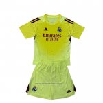Real Madrid Goalkeeper Shirt Kids 2025-2026 Yellow